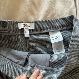 Gray COS Wool Pants